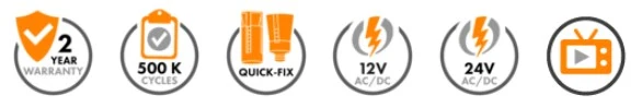 Locinox Elektromagnetinė sklendė kiemo varteliams, RAL 9005 aprašymas - Prekės nuotrauka
