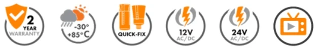 Locinox Kodinė klaviatūra praėjimo vartams IP65 RAL9006 aprašymas - Prekės nuotrauka