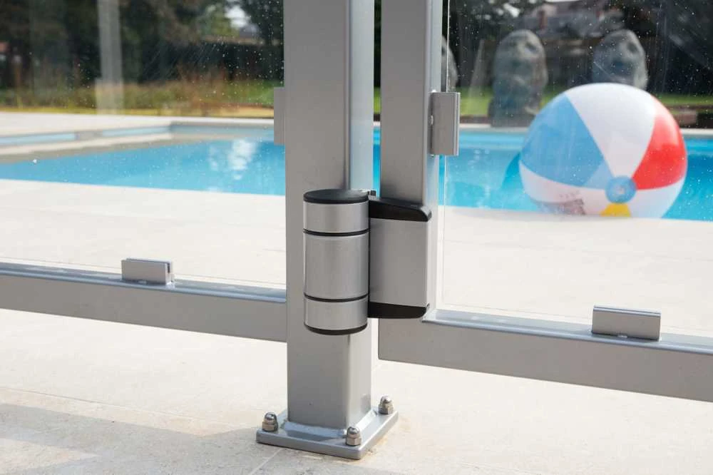 Locinox Dvigubo guolio vyrių pora kiemo varteliams RAL9005