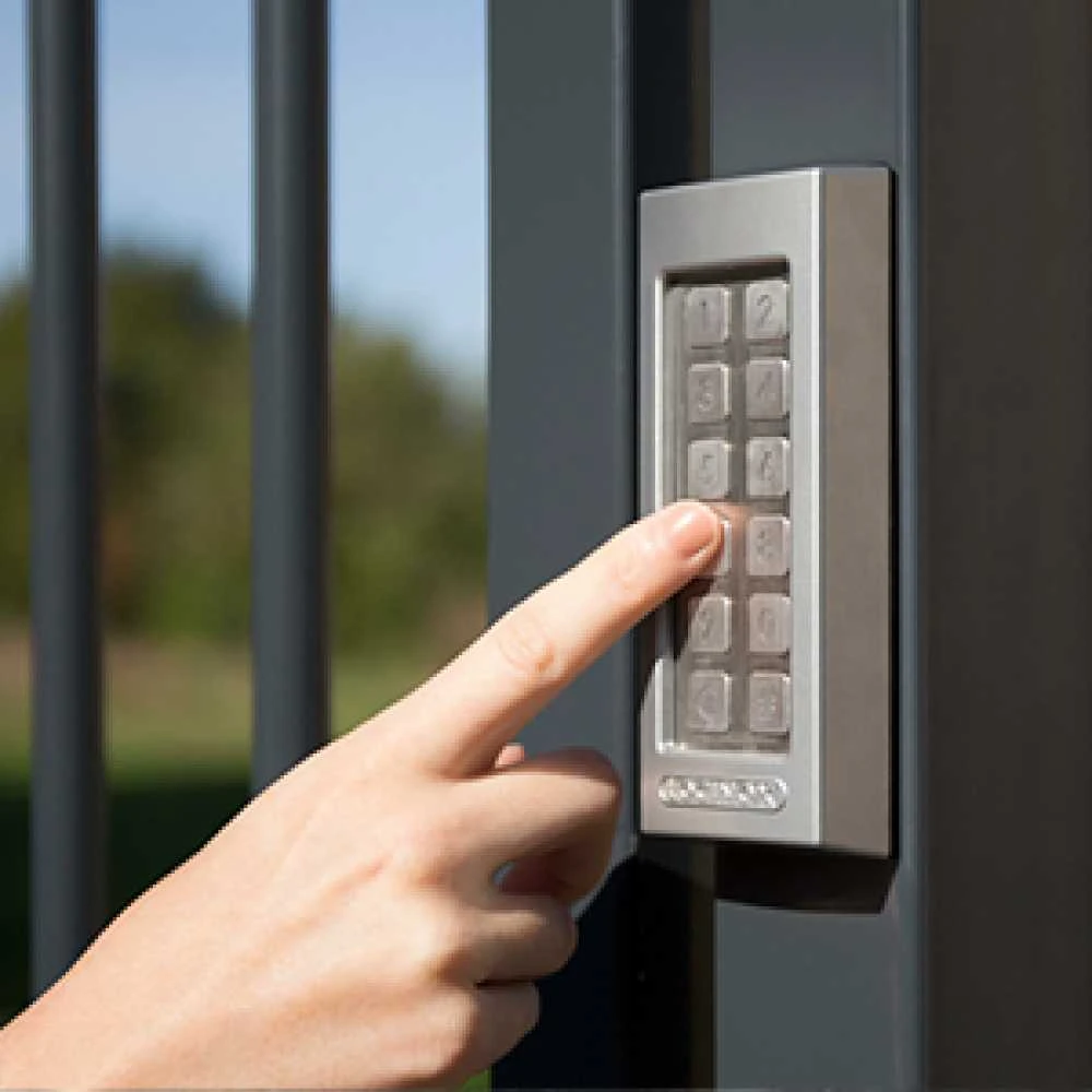 Locinox Kodinė klaviatūra praėjimo vartams IP65 RAL9006