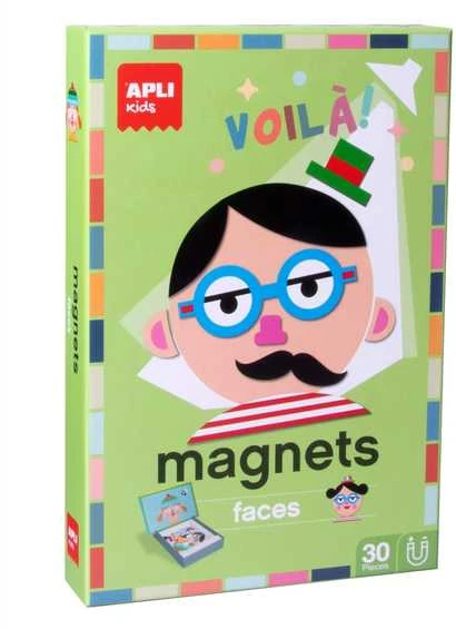 APLI KIDS magnetinis žaidimas Veidukai, 14561