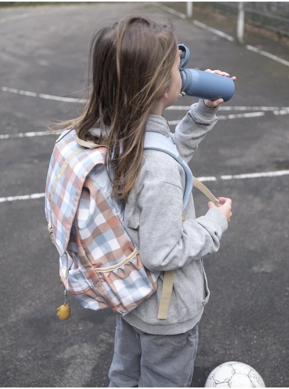 Luxkids Aps Vaikiška termo gertuvė FABELAB Mėlyna Spruce 480 ml