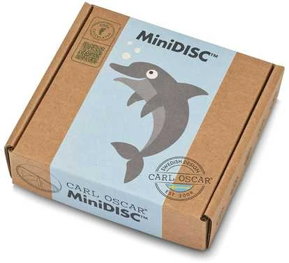 Blue CARL OSCAR MiniDISK, Mėlyna-dolphin 12 cm