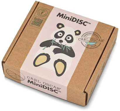 CARL OSCAR MiniDISK, Rožinė-panda 12 cm