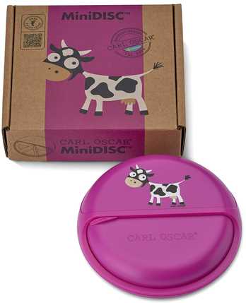 CARL OSCAR MiniDISK, Violetinė-cow 12 cm
