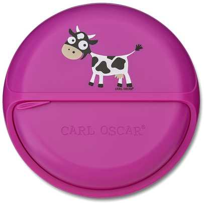 CARL OSCAR MiniDISK, Violetinė-cow 12 cm