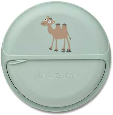 CARL OSCAR MiniDISK, Žalias-camel 12 cm