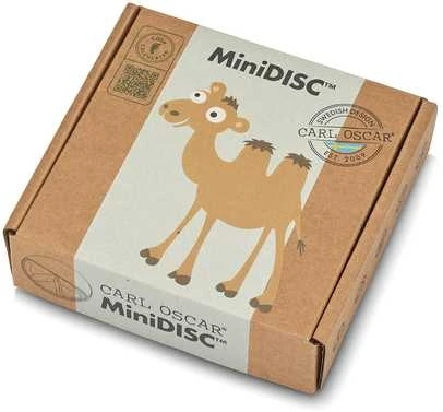 CARL OSCAR MiniDISK, Žalias-camel 12 cm