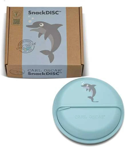 Blue CARL OSCAR SnackDISC, Mėlyna-dolphin 15cm