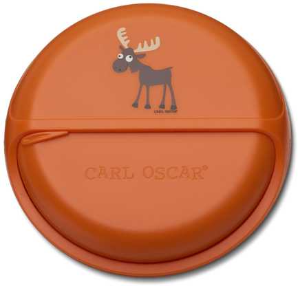 CARL OSCAR užkandžių diskas, Oranžinis-briedis 15 cm
