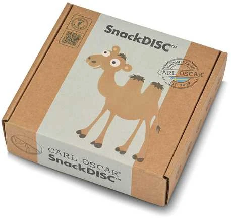 CARL OSCAR SnackDISC, Žalias-camel 15cm