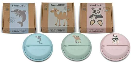 CARL OSCAR SnackDISC, Žalias-camel 15cm