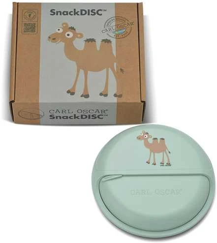 CARL OSCAR SnackDISC, Žalias-camel 15cm