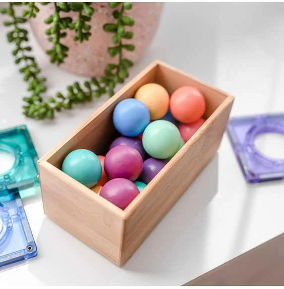 CONNETIX kamuoliukų pakuotė, 16vnt., pasteliniai
