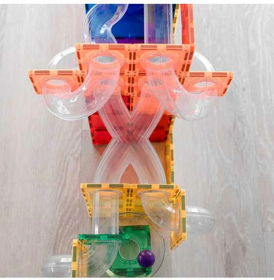 Magnetinis konstruktorius Connetix Rainbow Rutuliuko trasa