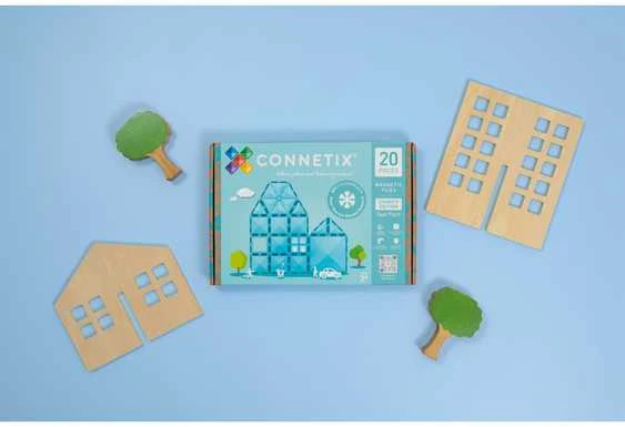 CONNETIX - magnetinis konstruktorius 20d. - Charity Pack Teal