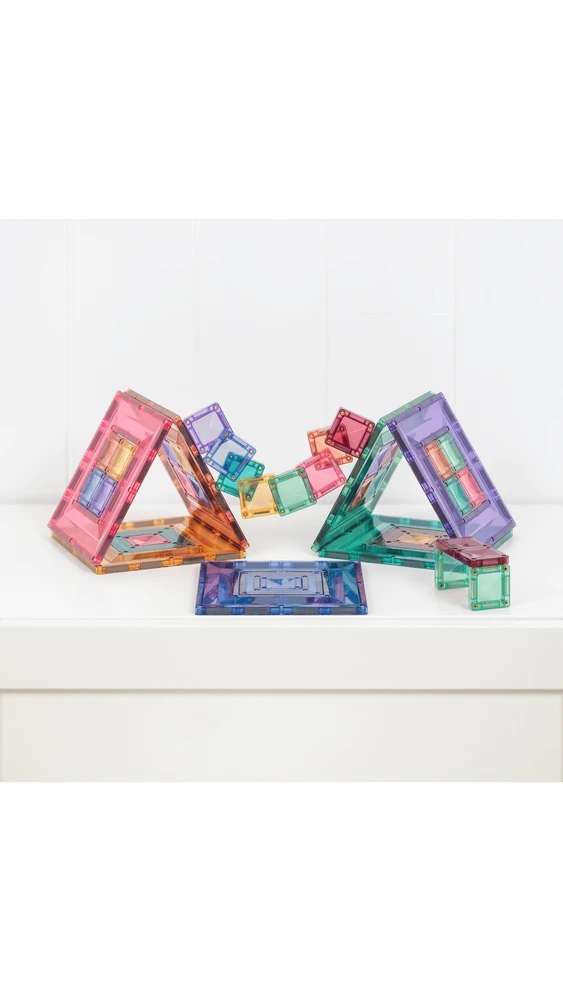 CONNETIX - Magnetinis konstruktorius - 48d. Pastel Portal Pack