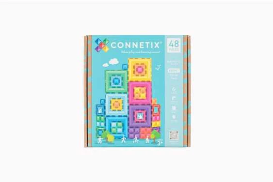 CONNETIX magnetinis konstruktorius - Bright Portal Pack 48d.