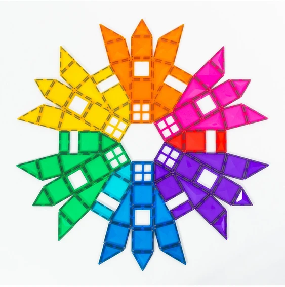 CONNETIX - Magnetinis konstruktorius, Bright mega pack, 202d.