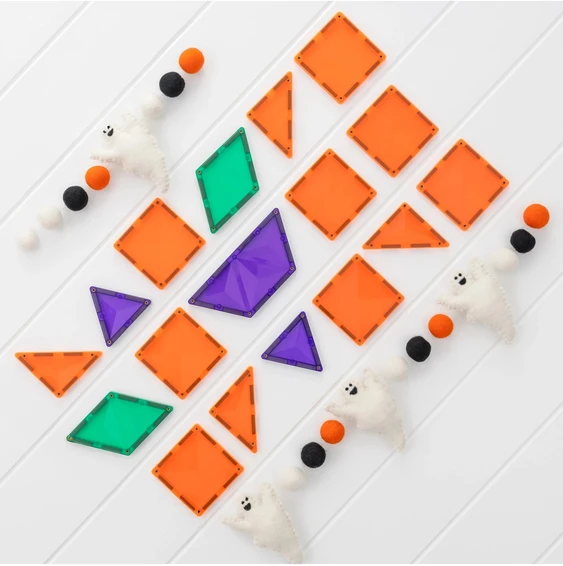 CONNETIX magnetinis konstruktorius Halloween Pumpkin pack 17d.