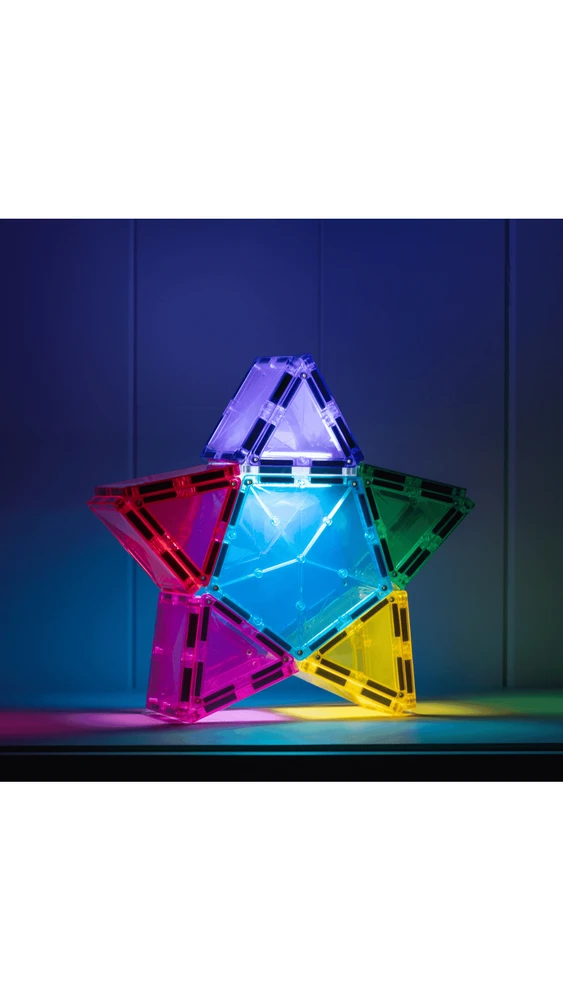 CONNETIX magnetinis konstruktorius - Light Star Pack 28d.