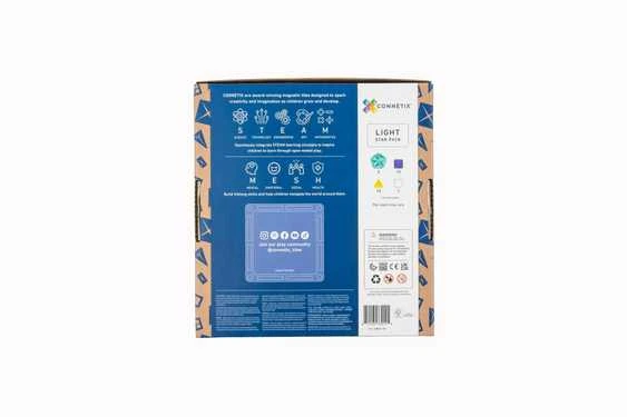 CONNETIX magnetinis konstruktorius - Light Star Pack 28d.