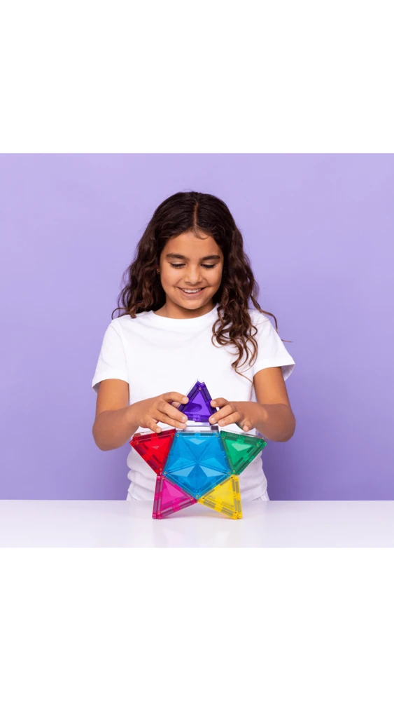 CONNETIX magnetinis konstruktorius - Light Star Pack 28d.