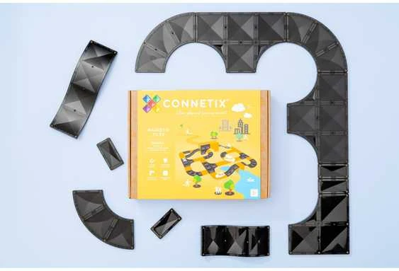 CONNETIX Rampų, sankryžų, posūkių rinkinys 16d.