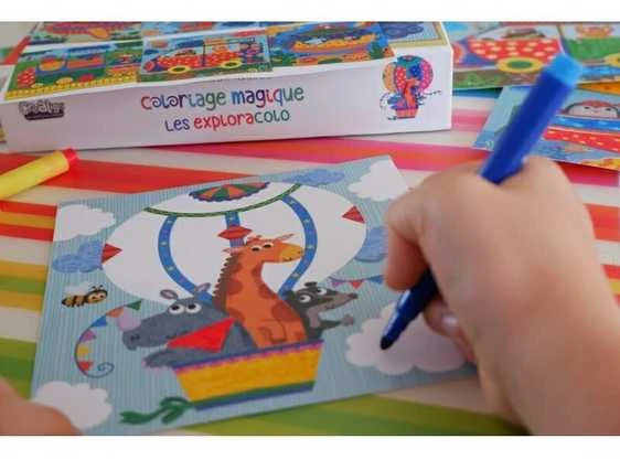 Créa Lign' Kūrybinis rinkinys su magiškais žymekliais CL158