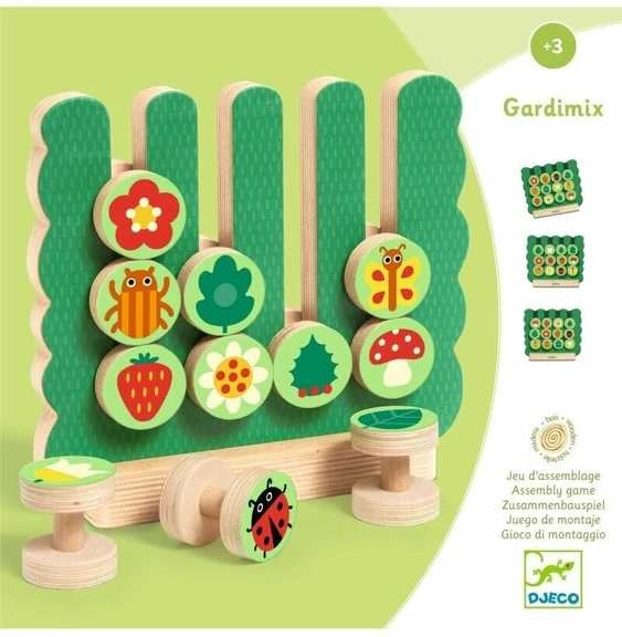 Djeco Edukacinis medinis žaidimas - Gardimix