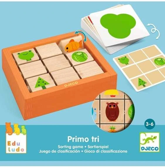 Djeco Edukacinis žaidimas - Eduludo - Primo Tri