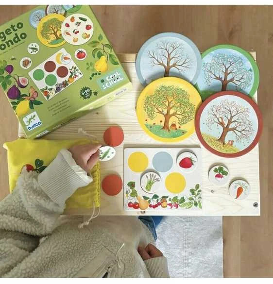Djeco Edukacinis stalo žaidimas - Loto - Vegeto Mondo