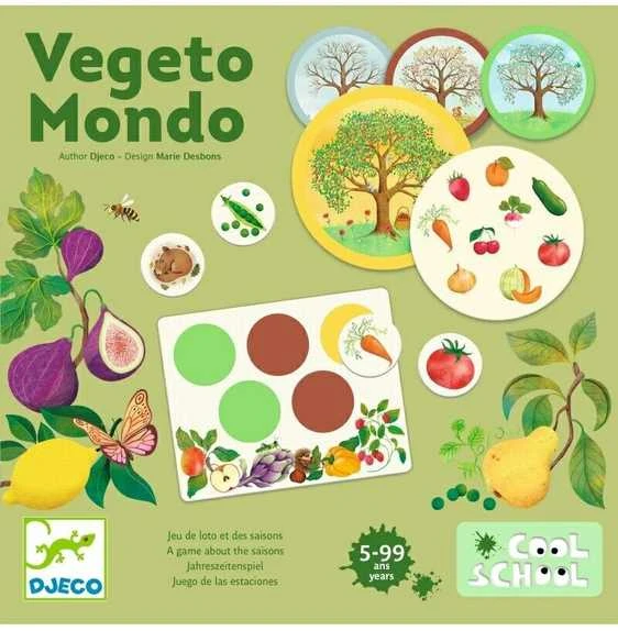 Djeco Edukacinis stalo žaidimas - Loto - Vegeto Mondo