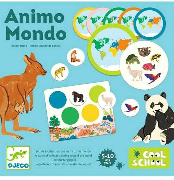 Djeco Edukacinis stalo žaidimas - Loto - Animo Mondo ( DJ08198 )