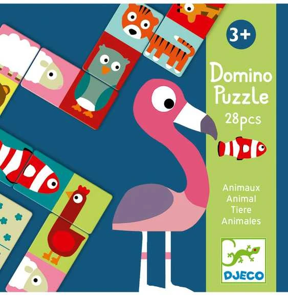 Djeco Domino - Animo-dėlionė (28 vnt.) ( DJ08165 )