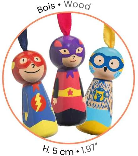 Djeco Įgūdžių žaidimas - Parašiutininkai - Superherojai ( DJ00150 )