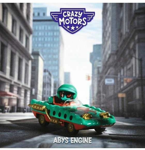 Djeco Crazy motors - Žaislinė mašinėlė - Aštuonkojų variklis ( DJ05493 )