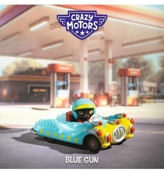 Djeco Crazy motors - Žaislinė mašinėlė - Mėlynas ginklas ( DJ05490 )