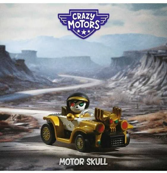 Djeco Crazy motors - Žaislinė mašinėlė - Motorinė kaukolė ( DJ05488 )