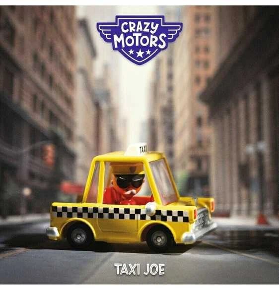 Djeco Crazy motors - Žaislinė mašinėlė - Džo taksi ( DJ05479 )