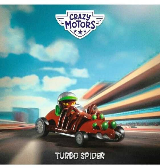 Djeco Crazy motors - Žaislinė mašinėlė - Turbo voras ( DJ05489 )