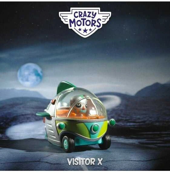 Djeco Crazy motors - Žaislinė mašinėlė - Lankytojas X ( DJ05478 )