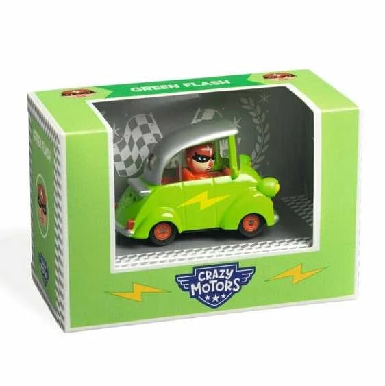 Djeco Crazy motors - Žaislinė mašinėlė - Žalia blykstė ( DJ05471 )