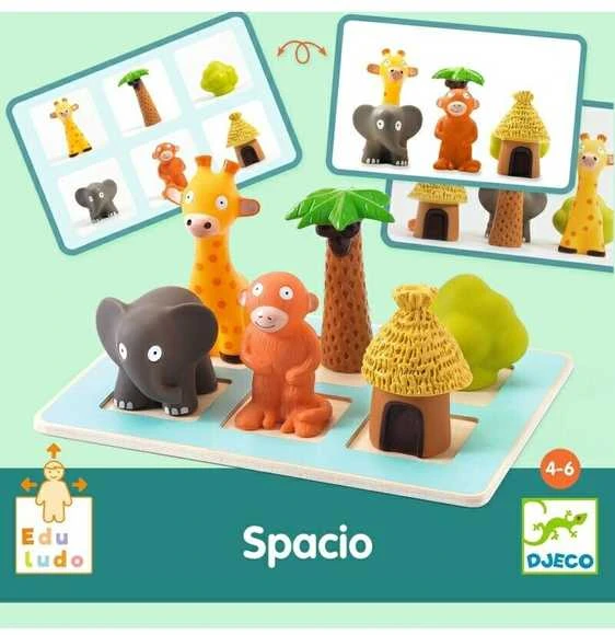 Djeco Edukacinis žaidimas - Eduludo - Spacio Eduludo ( DJ08310 )