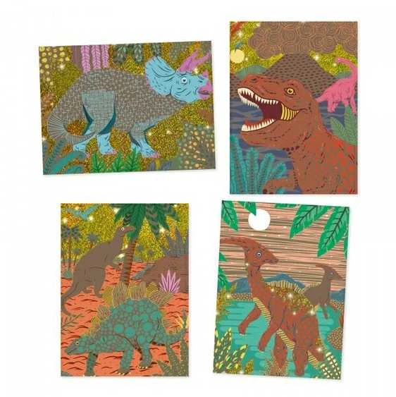 Djeco Nutrinamos kortelės - Dinozaurai ( DJ09726 )