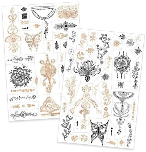 Djeco Tatuiruotės - Rytų raštai (50+ tatuiruočių)