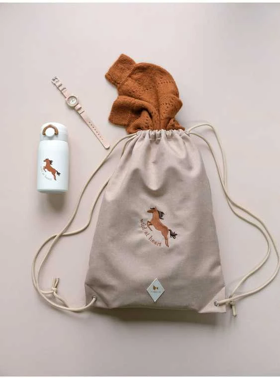 Luxkids Aps Vaikiška termo gertuvė FABELAB Laukis Žirgas 320 ml