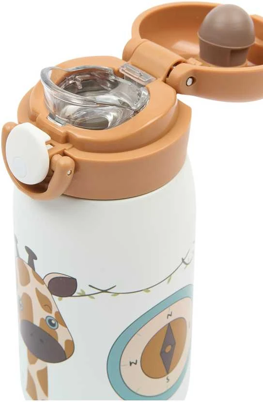 Fabelab Vaikiškas termosas-gertuvė 'Žirafa' 320 ml