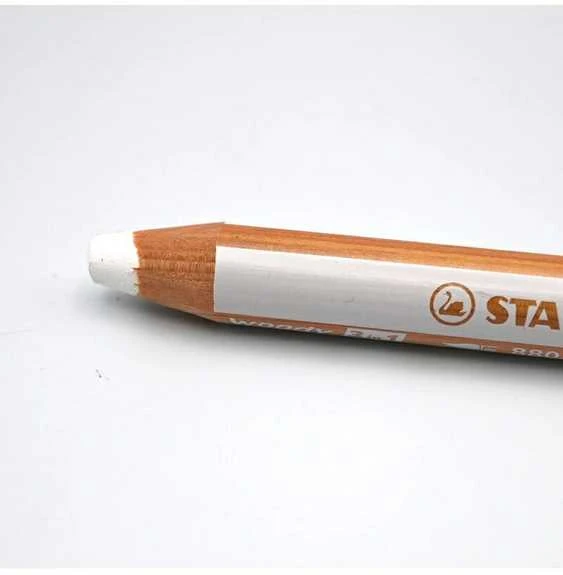 FERFLEX kreidinis pieštukas CRAYON STABILO, baltas