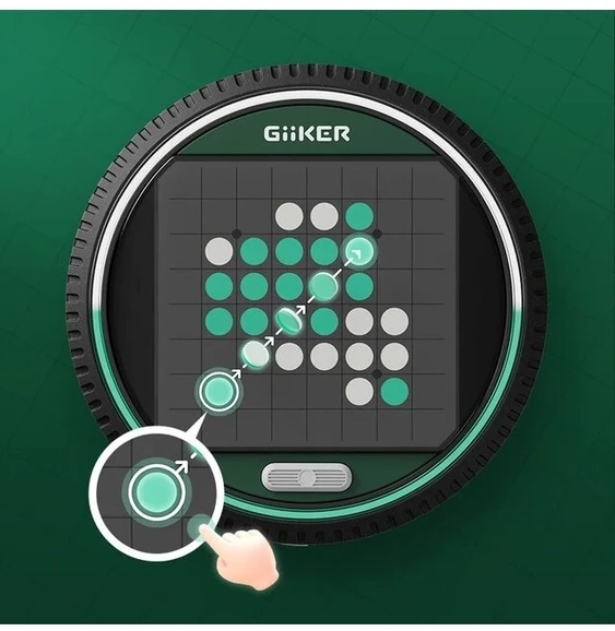 GiiKER - Elektroninis nešiojamas strateginis stalo žaidimas, Super reversi
